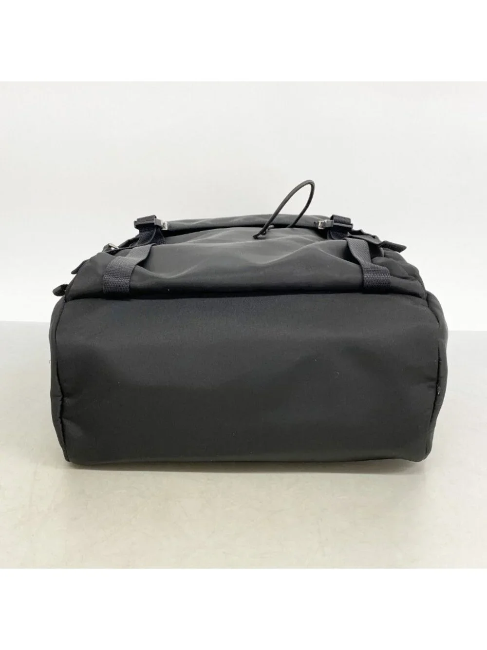 Prada Backpack Tessuto Nylon Black Silver
